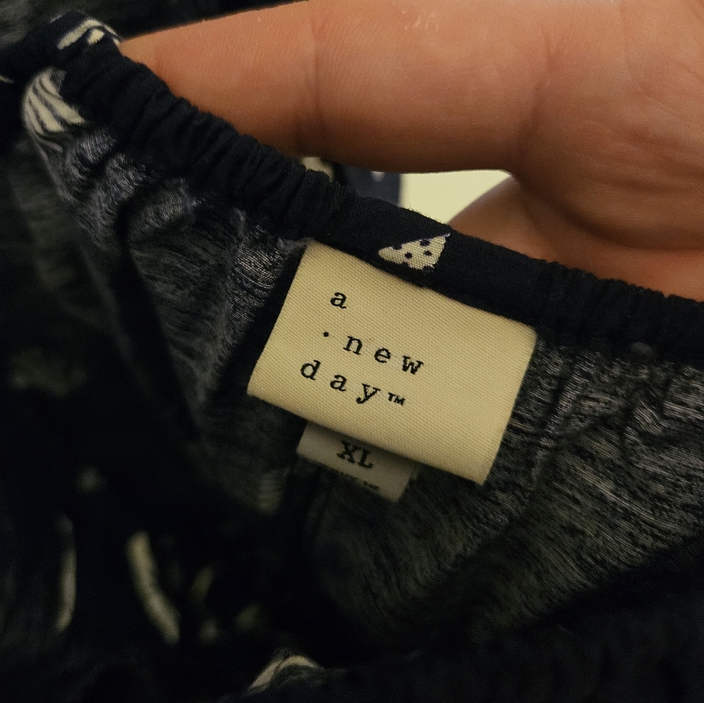 a new day Navy Blue Shell Print Maxi Dress - Picture 4 of 4